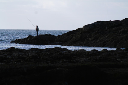 Garrylucas Beach Fisherman